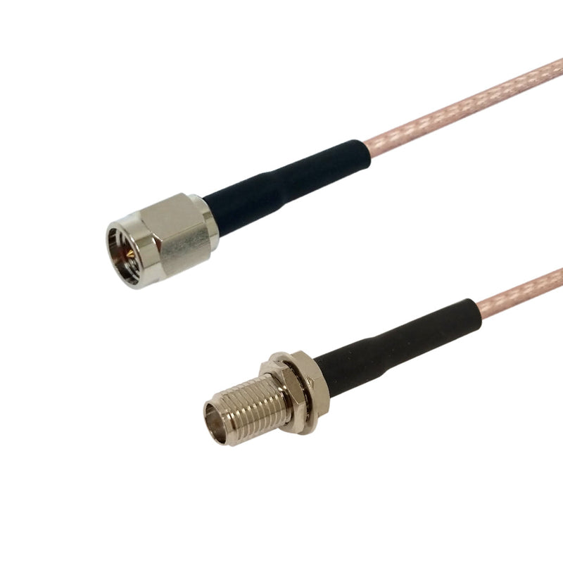 RG316 Male to SMA Female Bulkhead Cable