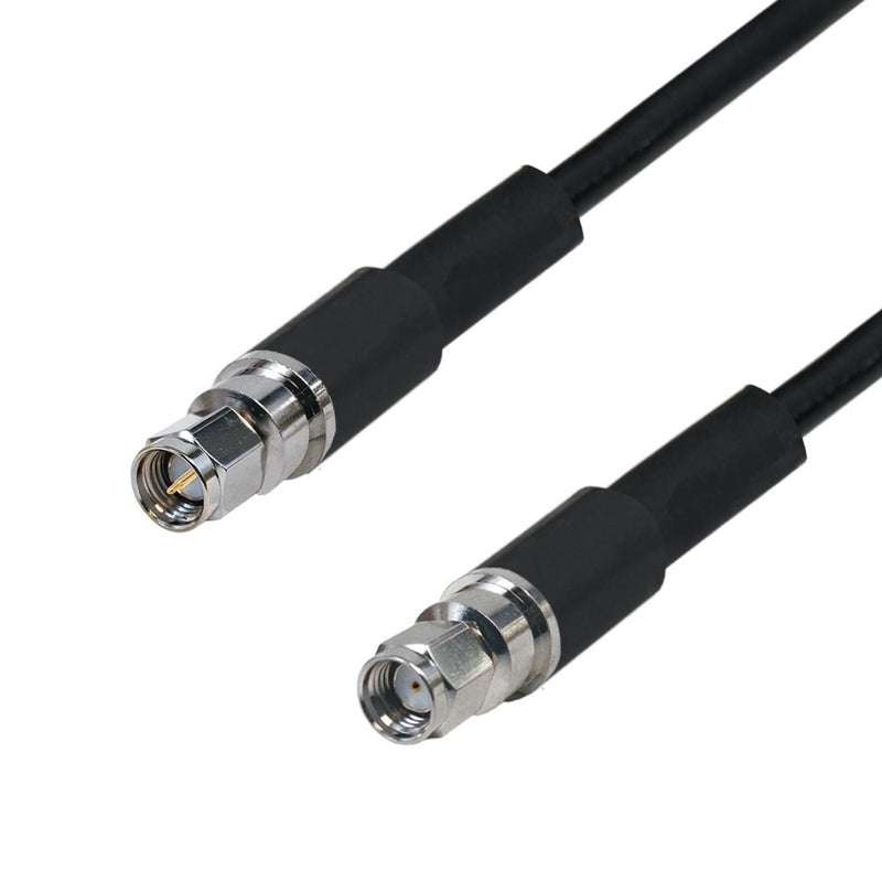 RF-400 SMA to SMA-RP Reverse Polarity Male Cable