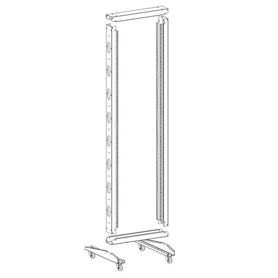 Relay Rack 42U 78 inch - Knock Down Style