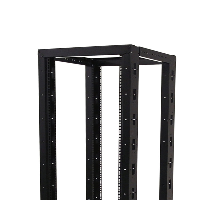 Four Post Relay Rack - 19 inch 42U, Square hole, Depth 23-36 inch