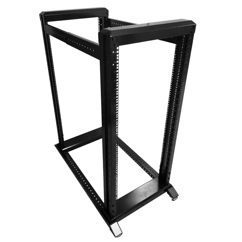 Four Post Relay Rack - 19 26U, Square hole, Depth 24-36 inch