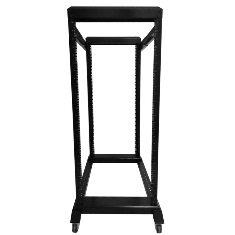 Electrical Relay Rack Four Post Relay Rack - 19 inch 26U, Square hole, Depth 24-36 inch