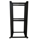 Four Post Relay Rack - 19 inch 42U, Square hole, Depth 24-36 inch
