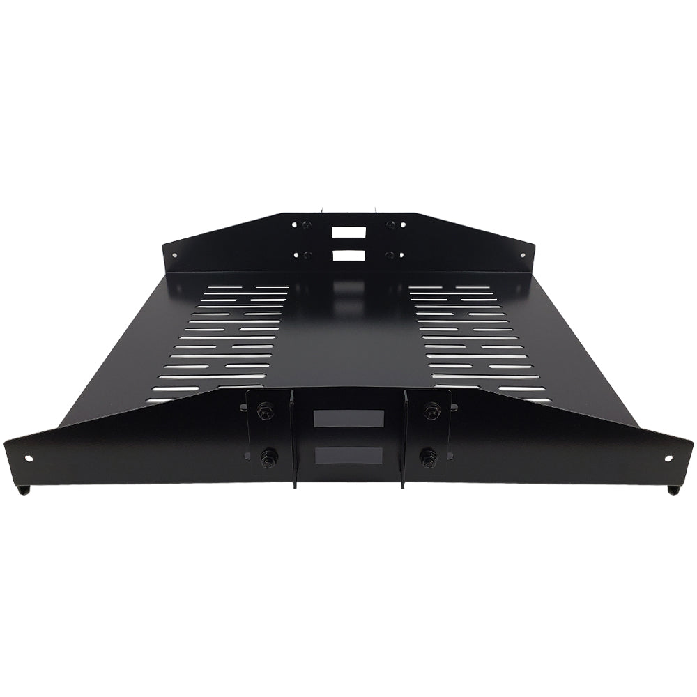 19 Inch Center Mount Vented Shelf (19 inch Depth) - 2U