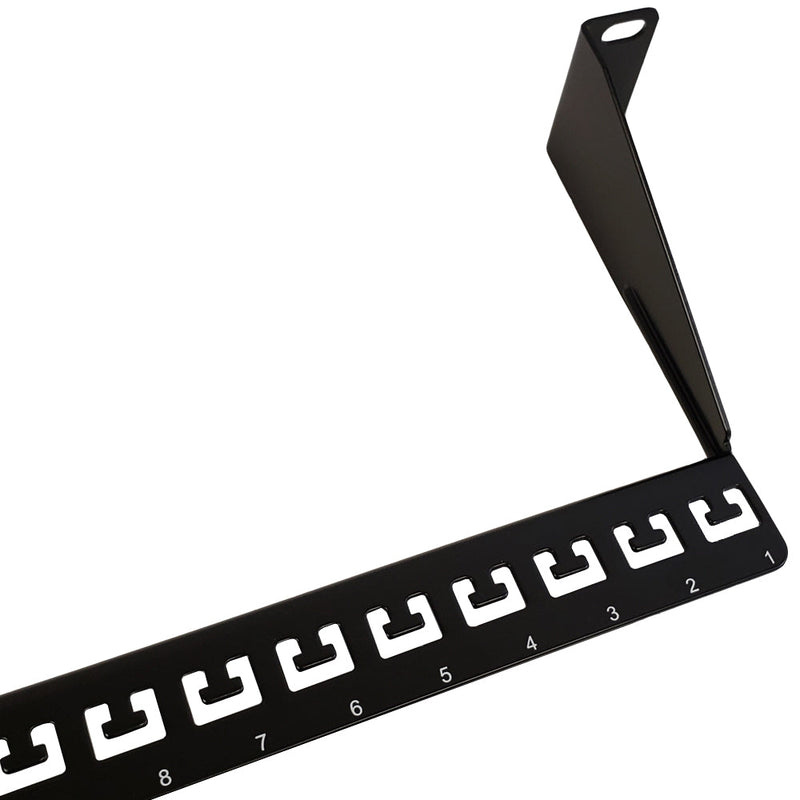 Lacing Strip Server Rack 19 Inch Horizontal Cable Manager - 1U Support Bar/Lacing Strip