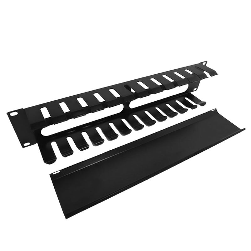 19 inch Horizontal Cable Manager - 2U Duct Type