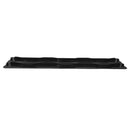 19 inch Plastic Blank Filler Panels - Black 2U