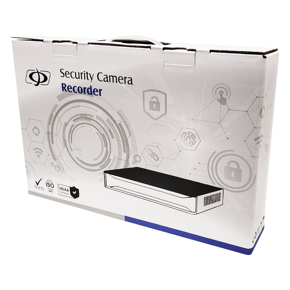 8-Channel Analog / 12-Channel IP HD-TVI, AHD, CVI, CVBS, DVR (XVR) - 1x SATA