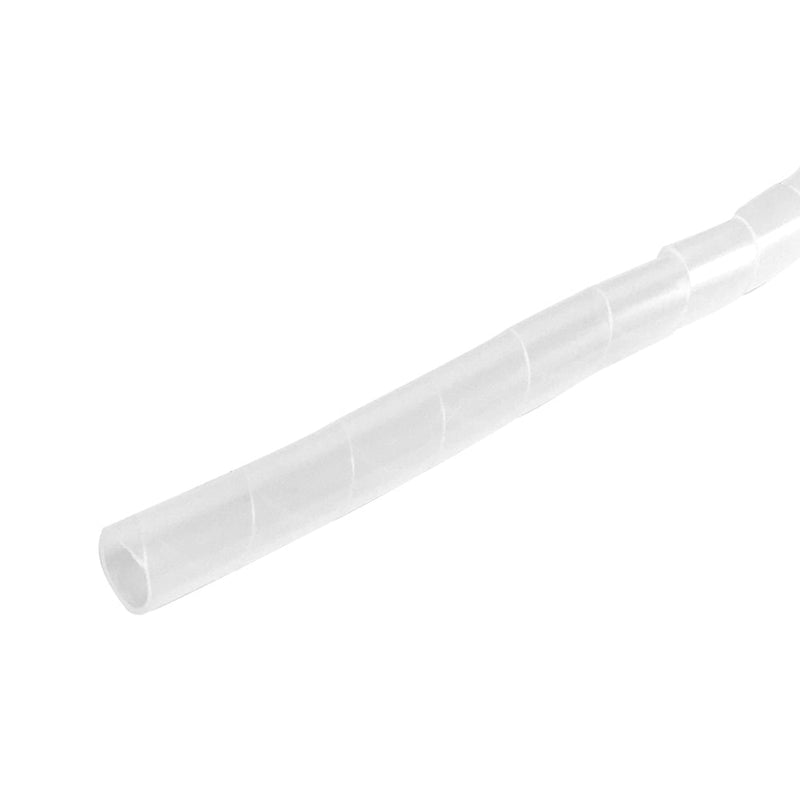 100ft 1/4 inch Spiral Wrap - Clear Polyethylene