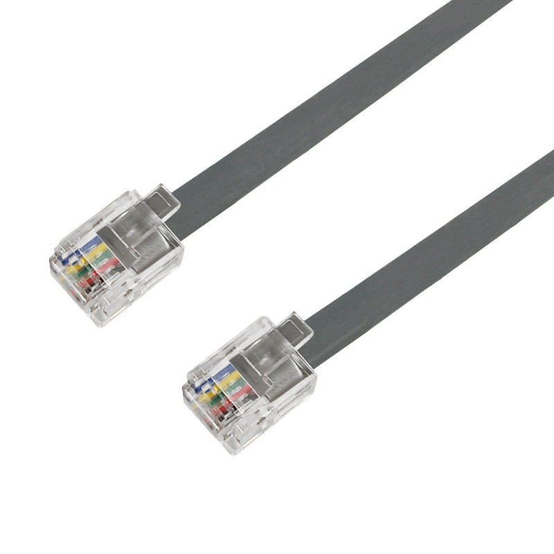 Cable Modular Line RJ12 Modular Data Cable Straight Through 6P6C - 28AWG