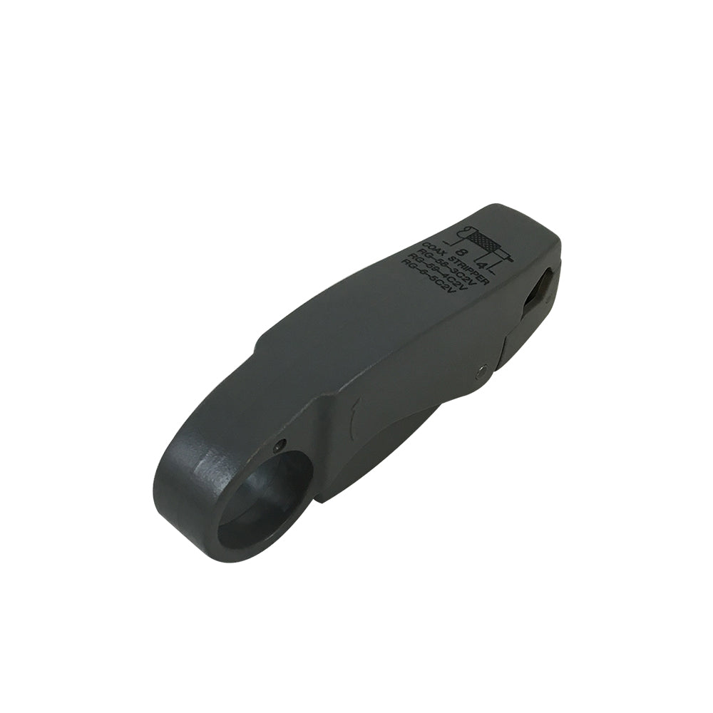 Professional Strip Tool for Coaxial Cables - RG58, RG59, RG62 & RG6 - 2 Blades