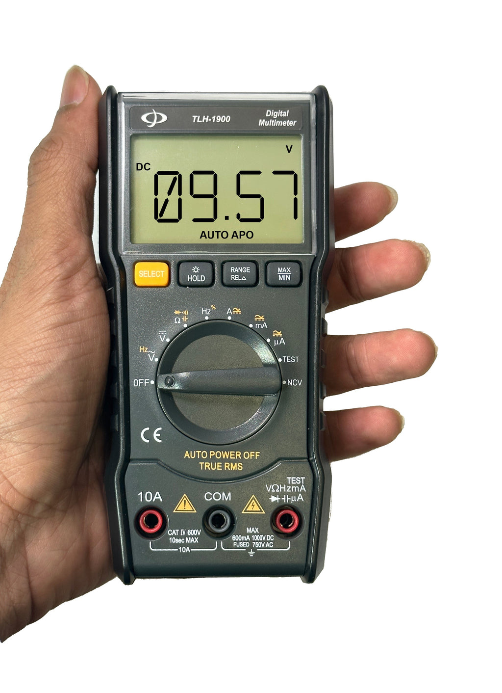Led Bar Multimeter Digital multimeter with test leads - LED display