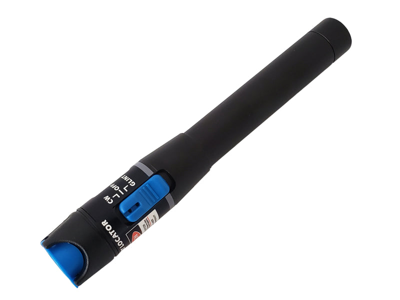 Fiber Optic Red Light Pen Tester VFL Visual Fault Locator 1mW - 2.5mm Ferrule for SC & ST