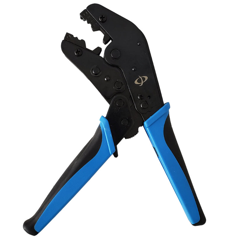 Professional Ratcheting Crimp Tool for RG8, RG11, RG174, RG316 & LMR-400 Cable .100"/.128"/.429"