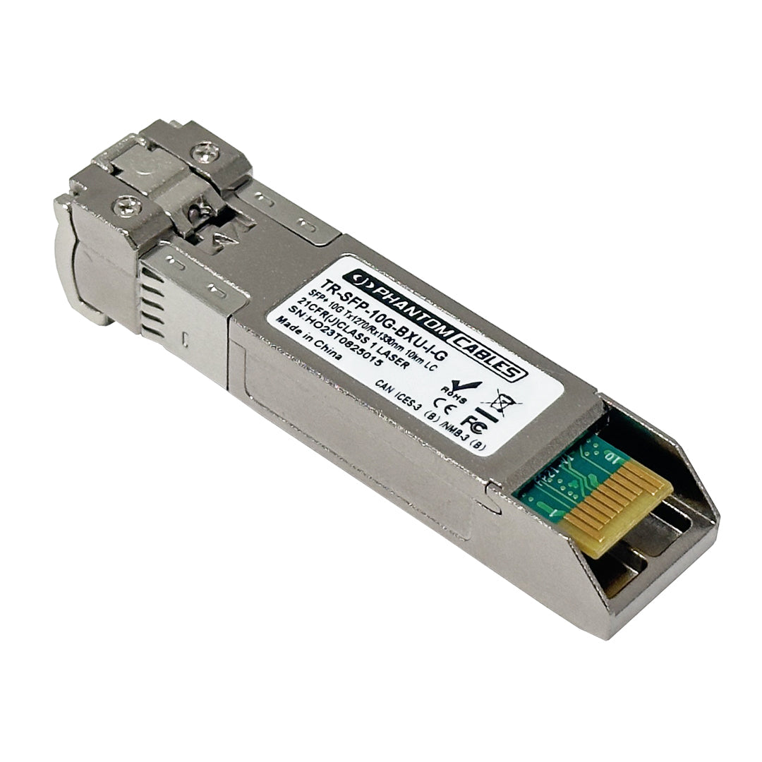 10Gbase SFP+ Bi-Directional 1270nm/1310nm LC Transceiver, 10km