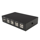 4-Port USB 2.0 Switch (Manual Push Button)