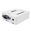 VGA & 3.5mm to Composite RCA & Left/Right RCA Audio Converter