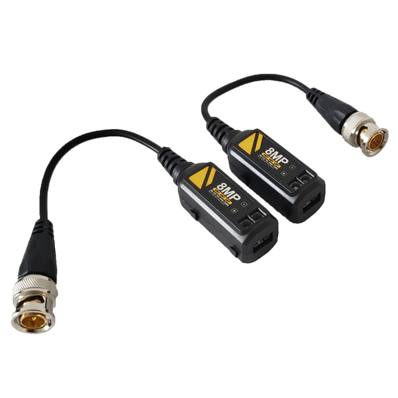 BNC Balun 1000ft Passive Video Extender - Screw Down