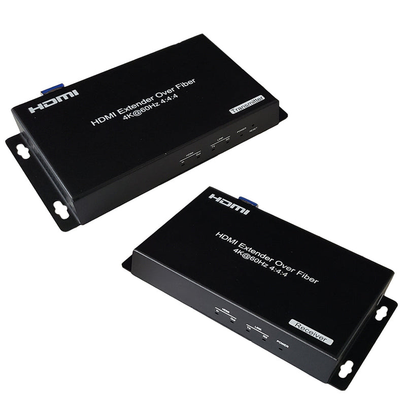 300m Ultra HD HDMI Extender over Multimode Fiber 4Kx2K@60Hz - YUV4:4:4