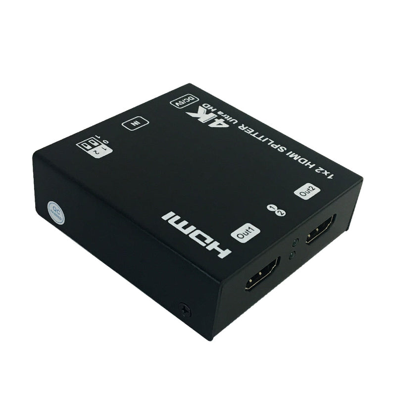 1x2 HDMI Splitter 4Kx2K@60Hz EDID HDCP - YUV 4:2:0