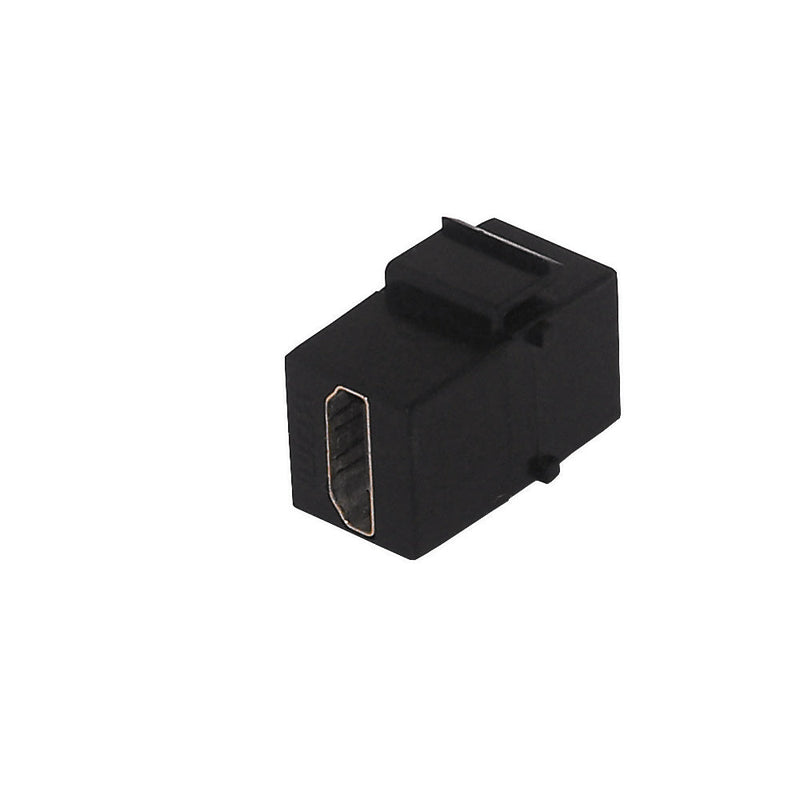 HDMI Female/Female Keystone Wall Plate Insert - Black