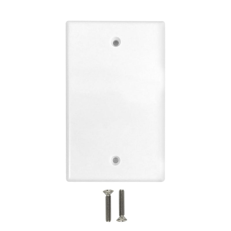 Wall Plate, Solid - White