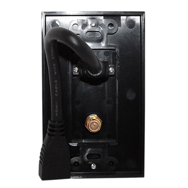Riteav – 15 amp presa di alimentazione 2 porta HDMI 1 porte coassiale piastra decorativa, RAV POWER 3 1008 GYGY Riteav – 15 amp presa di alimentazione 2 porta HDMI 1 porte coassiale piastra decorativa, RAV POWER 3 1008 GYGY