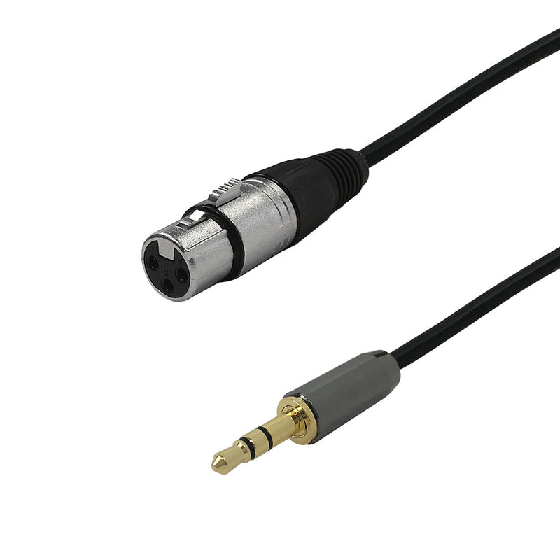 Premium Phantom Cables XLR Female To 3.5mm Male Balanced Audio Cable FT4