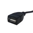 USB 2.0 A Up/Down Angle Male to A Straight Female Cable