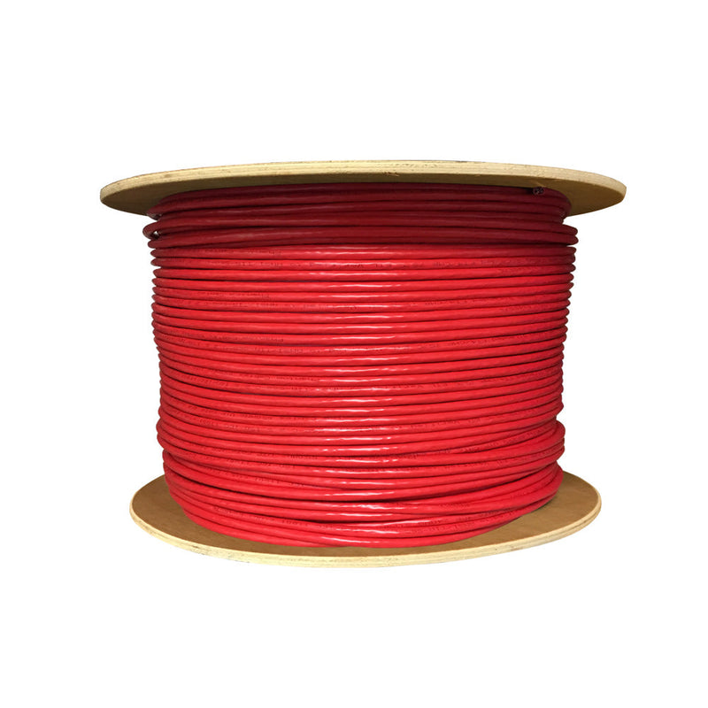 1000ft 4 Pair CAT6A Stranded Shielded S/FTP FT4/CMR Bulk Cable