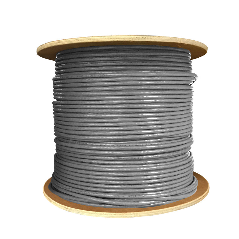 1000ft 4 Pair CAT6 Stranded 24AWG UTP FT4/CMR Bulk Cable